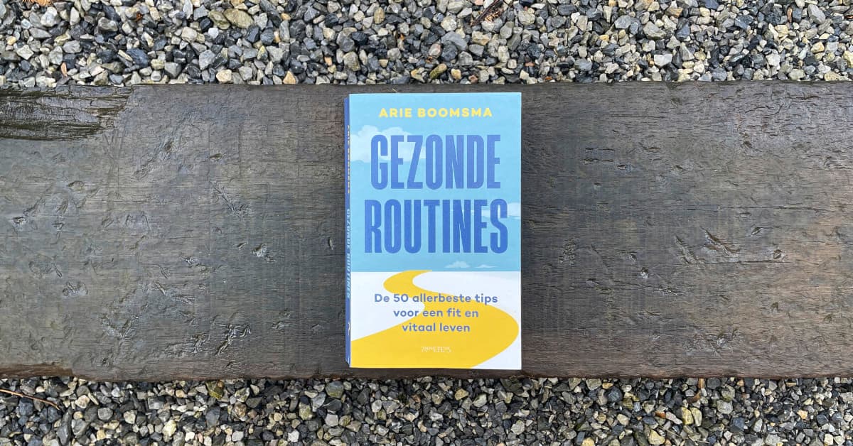 Gezonde Routines Arie Boomsma boek cover