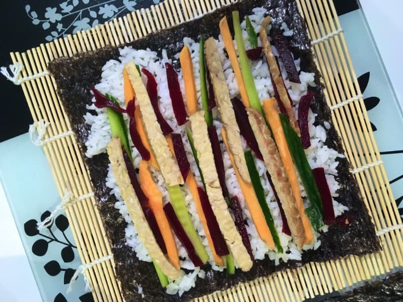 Zeewier - nori voor sushi