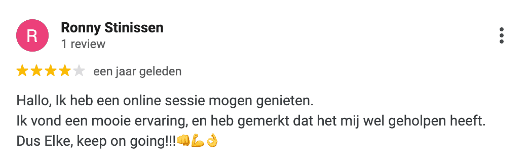 Ervaring met online hypnotherapie