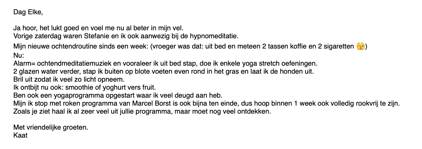 Review van Kaat over het BONK-programma