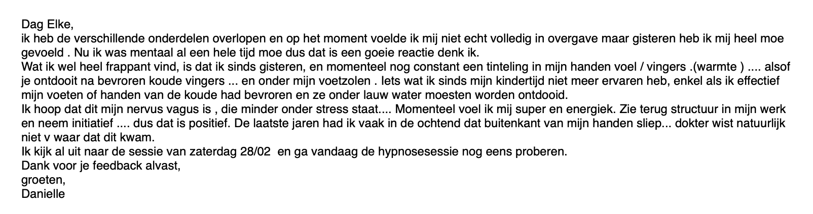 Review Innerlijke Rust mp3 van Danielle