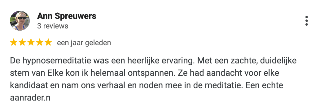 Review hypnomeditatie